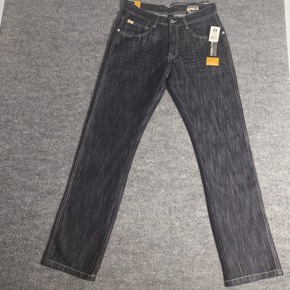 VTG Y2K Southpole Jeans Mens 32x34 Dead Stock Dark Denim Skater Grunge 8180-2125
